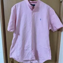 【RALPH LAUREN】ラルフローレン ピンク 半袖シャツ ギンガムチェックのサムネイル