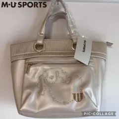 新品　M・U SPORTS カートバッグ　ゴルフバッグ　エムユースポーツ　トート