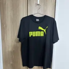 PUMA キャットロゴ プリント Tシャツ レッド XL