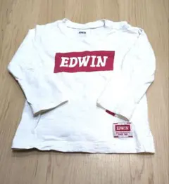 EDWIN 長袖カットソー ホワイト