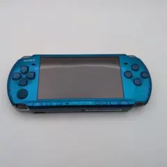 PSP-3000　ブルー　ジャンク