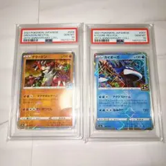 2連番PSA10】グラードン カイオーガ ホロ 25周年 - メルカリ