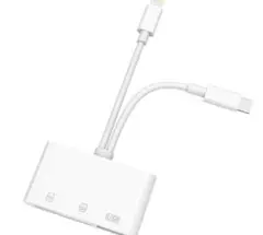 3in2 SDカードリーダー Lightning/Type-Cカードリーダー