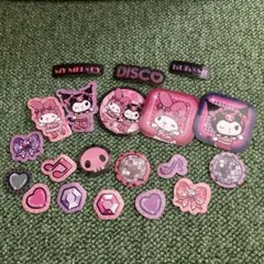 マイメロディ クロミ ディスコ ステッカー 20枚セットとおまけシール