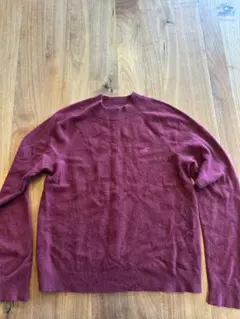 Hollister 100% Cashmere 長袖ニット ボルドー Lのサムネイル