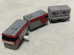 【即日発送】カプセルプラレール　EH500金太郎 ゼンマイ車＋後尾車＋コンテナ車