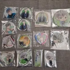 IDOLiSH7 アイナナ ŹOOĻ ズール 亥清悠 マリマリ ハート缶バッジ