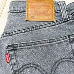 Levi’S PREMIUM リーバイス501 CROP ジーンズ ブラック