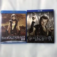 バイオハザードⅢ&バイオハザードⅣ シリーズ2作品ブルーレイセット　まとめ売り