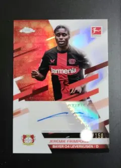 【世界150枚限定】topps ジェレミー・フリンポン 直筆サイン auto