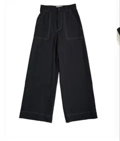 パンツ ORIMI 24AW big big slacks rame stripe パンツ ORIMI 24AW big big slacks rame stripe ORIMI 24AW big