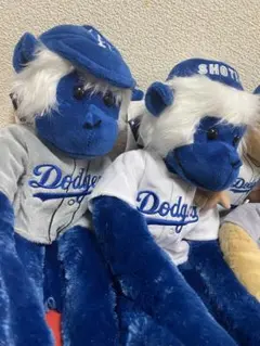新品 大谷翔平ラリーモンキーぬいぐるみドジャース3セット foco公式