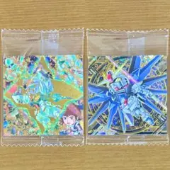 ガンダム シールウエハース4 アクシズショック フリーダムガンダム 2枚セット