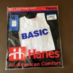【未開封】ヘインズ Hanes ノースリーブ メンズM 綿100%のサムネイル