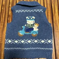 希少 カウチン族ハンドメイド ニットキャップ 帽子 1/2 カウチンニットキャップ | kan.