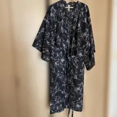 浴衣3点セット レディース 2way(上着+ワンピース+帯)