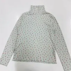 チャイルドウマン花柄付きカットソー •Tシャツ