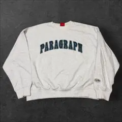 Paragraph パラグラフ スウェット トレーナー フロントロゴ P08