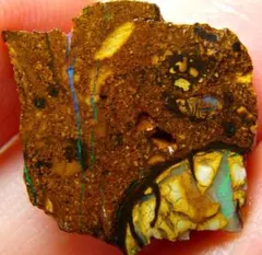 10.70 cts 天然 ボルダーオパール 原石 未研磨 鉱物標本