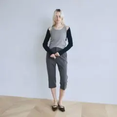 MEER. VELVET CAPRI PANTS ベルベットカプリパンツ - メルカリ