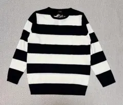 【新品】cinema ボーダー柄セーター Lサイズ