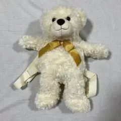ホワイトベアぬいぐるみリュック