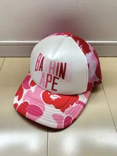 A BATHING APE エイプ カモフラージュキャップ