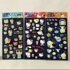 【正規品】Sanrio デニムステッカー　キティ　日焼け シール　ウサハナ