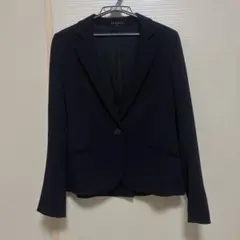 【theory】ジャケット　ネイビー　無地　ウール　フォーマル