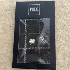 【未開封】Polo チェック柄 タオルハンカチ