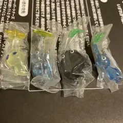 ピクミン めじるしアクセサリー　ガチャ 4点セット