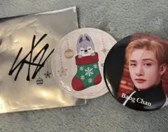 straykids バンチャン　ウルフチャン缶バッチ2個セット