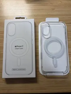 iPhone 17 MagSafe対応クリアケース
