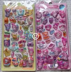 ハローキティ ボンボンドロップシール ポムポムプリン クロミ マイメロ ケロッピ