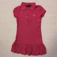 Ralph Lauren 赤 半袖ワンピース