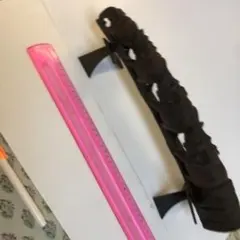 インド象4連木彫り、黒檀風素材手彫り