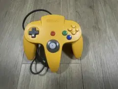 NINTENDO64 コントローラー イエロー　コントローラーパック付