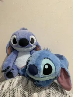 Disney Stitch ぬいぐるみ 本体　２個セットのサムネイル