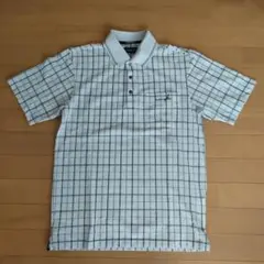 【Mサイズ】ALBATROSS チェック柄ポロシャツ