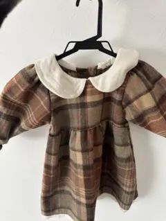Aosta チェック柄ワンピース M