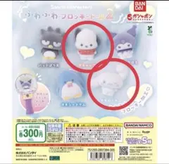 サンリオキャラクターズ ふわふわフロッキードール　シナモン　ポチャッコ