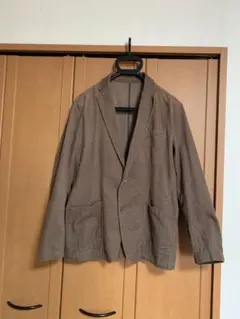 NANO UNIVERSE ブラウン テーラードジャケットセットアップ