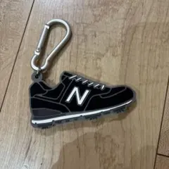 New Balance golf スニーカー型 キーホルダー　カラビナつき