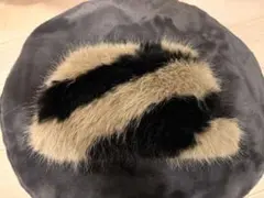 美品　ファークラッチバッグ　アニマル柄