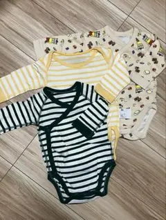 ユニクロ ボディスーツ 70 前開き