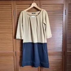 green label relaxing MD.BROWNワンピースフリーサイズ