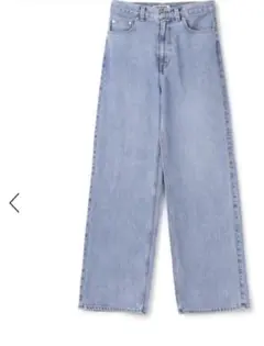 専用　　MACPHEE ワイドデニムパンツ　ライトブルー