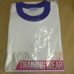 スクール　半袖体操服　襟、袖口、花紺色　3Ｌ　新品未使用