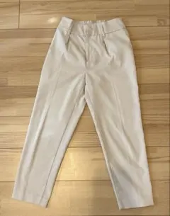 Vis テーパードパンツ　ベージュ
