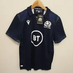 【新品未使用】ラグビー　スコットランド代表　トレーニングシャツ　L ラグビー スコットランド代表 選手仕様 ホーム ジャージ : ラグビー